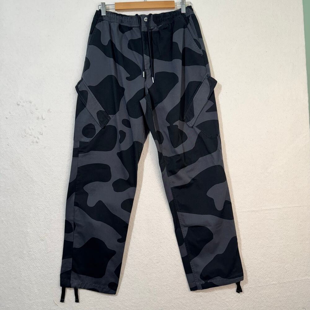 Nike Jordan Essentials Chicago Cargo Pants Dark Smoke Grey/Black Camouflage Larg